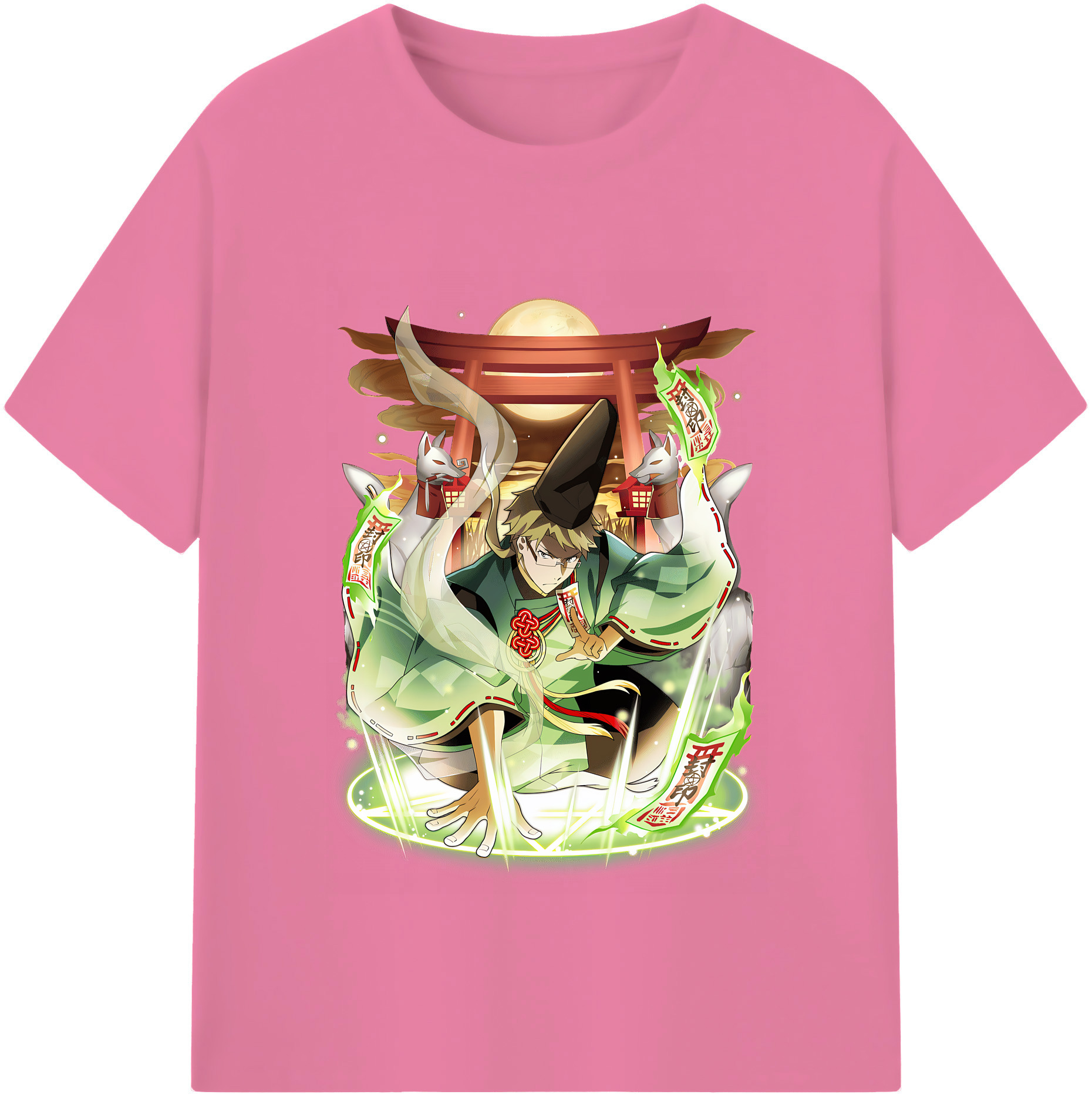 （画像用） 文豪ストレイドッグス Bungo Stray Dogs 綿100％半袖Tシャツ（フロントプリント）
